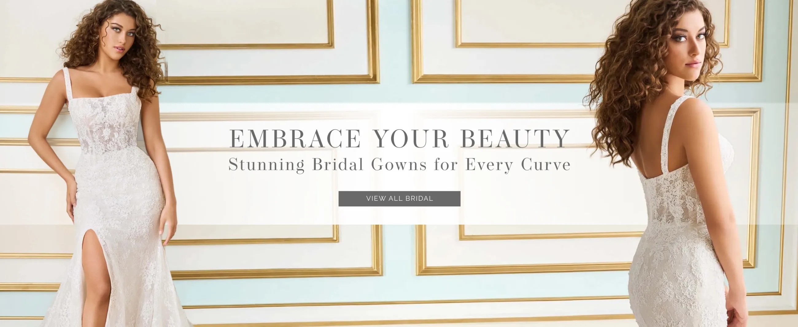 Curvy bridal homepage banner desktop