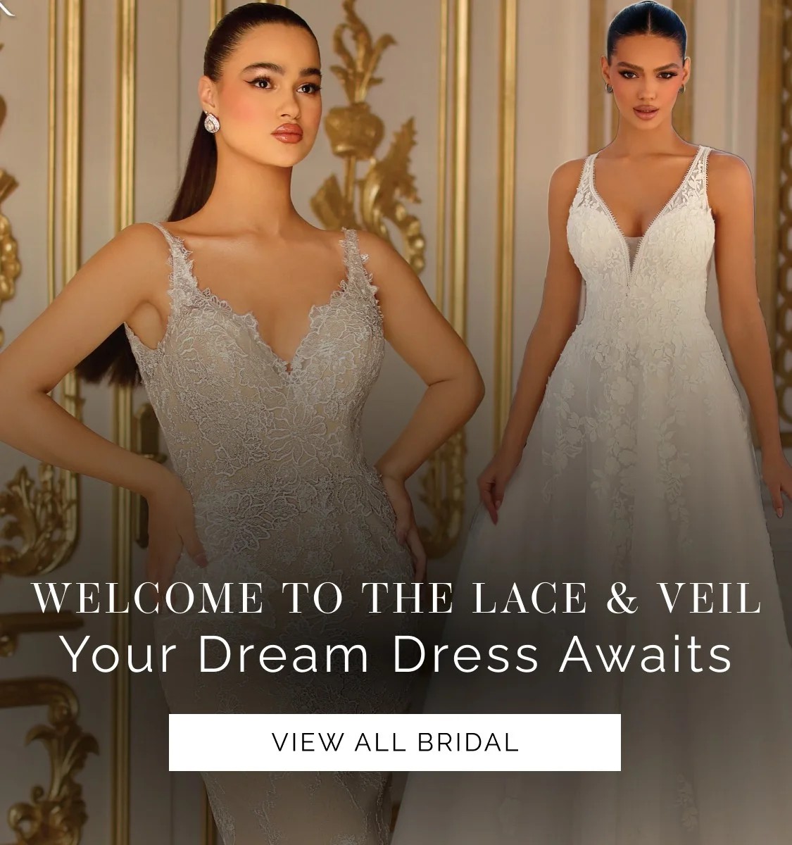 Welcome to the lace & veil Your Dreamd Dress Awaits Mobile