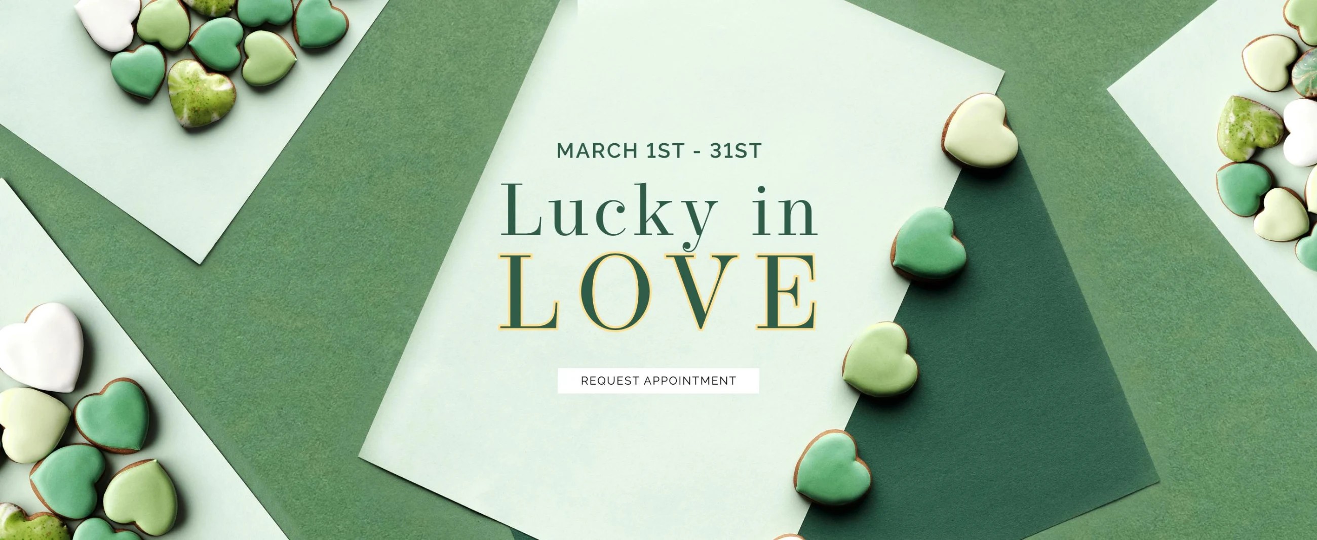 Lucky in Love event banner Desktop